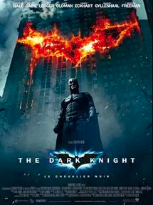 Movie Poster for The Dark Knight, Le Chevalier Noir