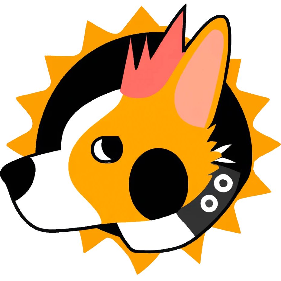 Funky Corgi Logo